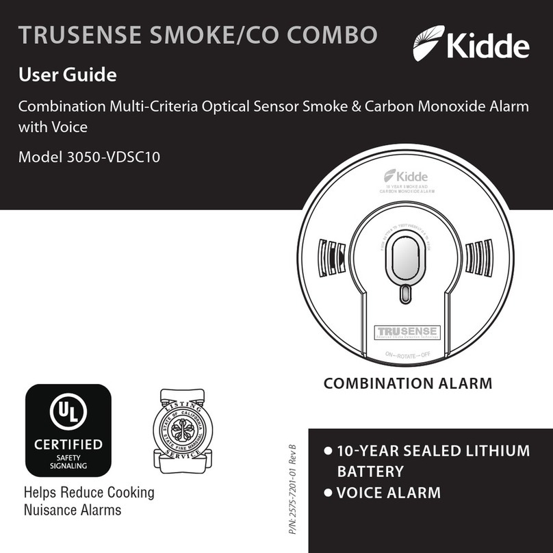 Kidde 3050-VDSC10 user guide