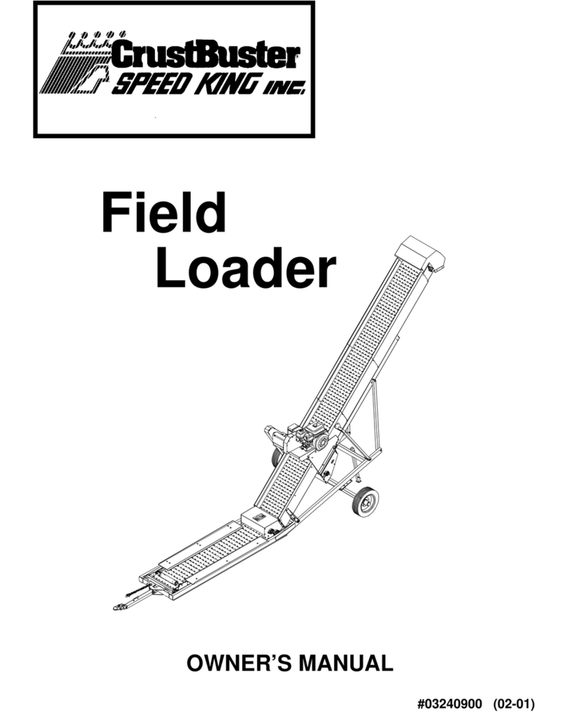 CrustBuster Speed King owner's manual
