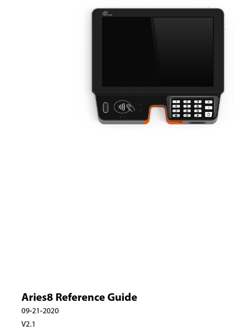 Pax Technology Aries8 User manual Pax Technology Aries8 User manual