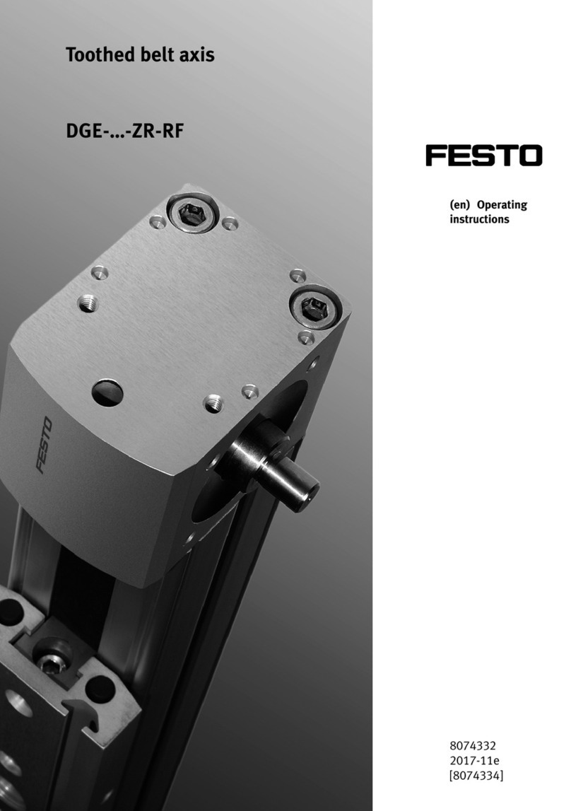 Festo DGE ZR-RF Series User manual