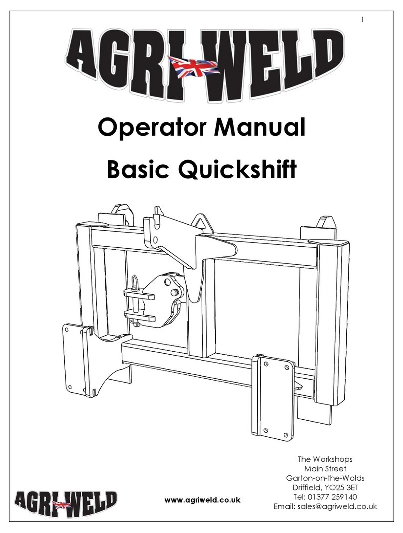 Agriweld Basic Quickshift Operator's manual