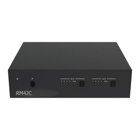 Simplified MFG RM42C user manual