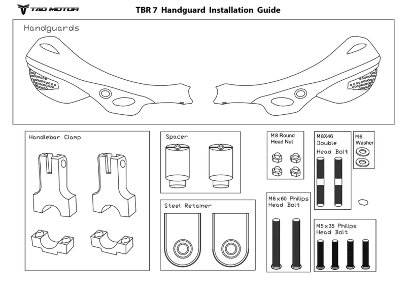 Tao Motor TBR7 installation guide