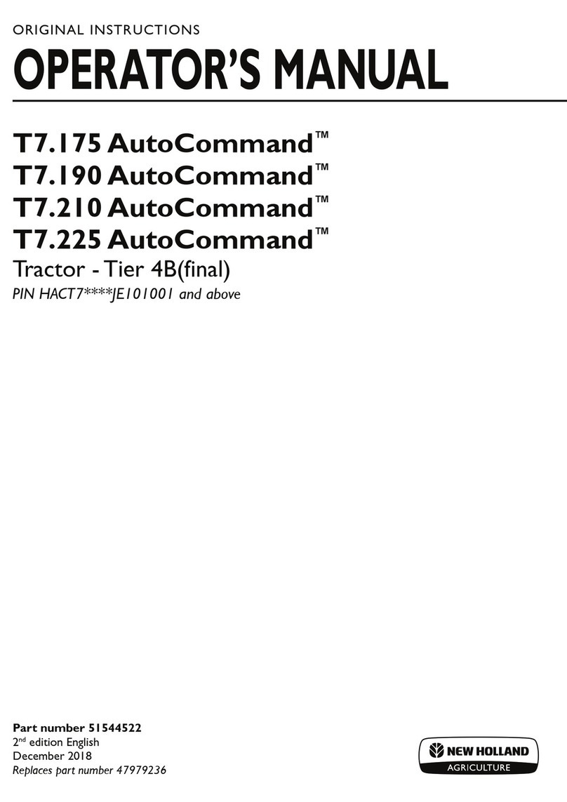 New Holland T7.175 User manual