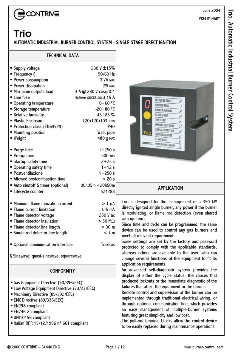 Contrive Trio instruction manual