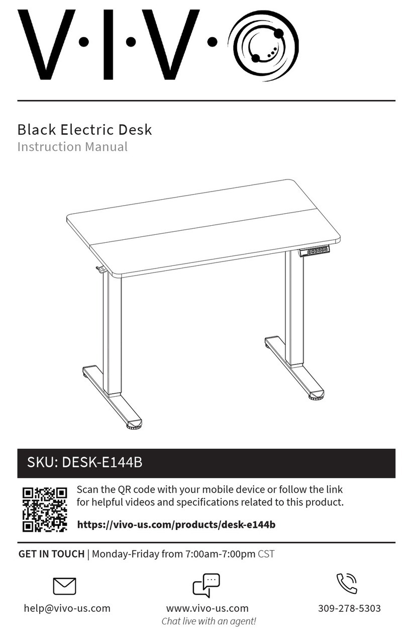 Vivo DESK-E144B instruction manual
