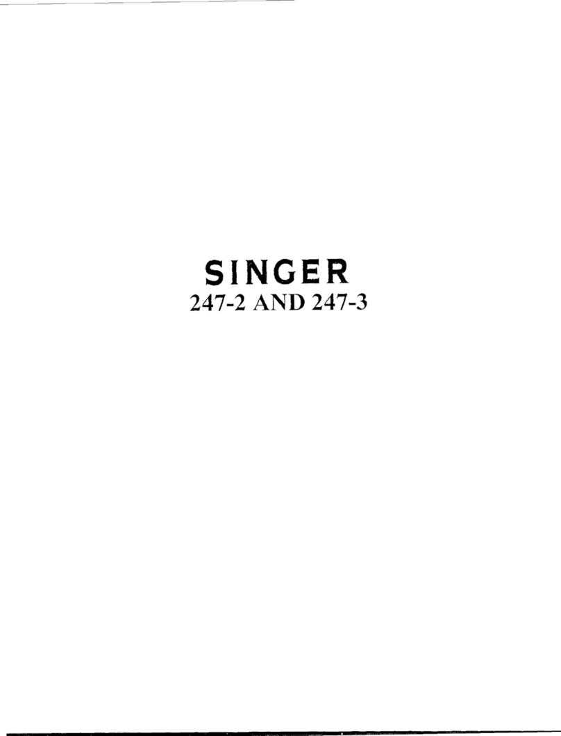 Singer 247-2 User manual