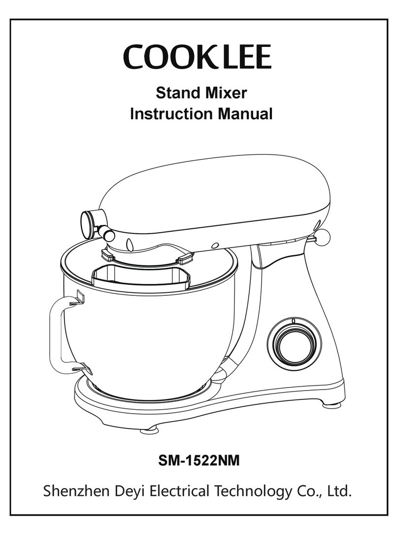 Deyi COOKLEE SM-1522NM instruction manual
