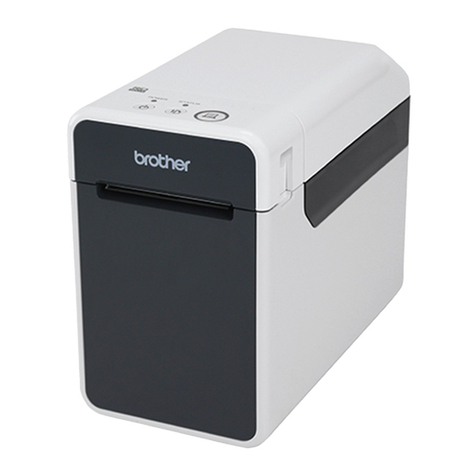 Brother TD-2125N User manual