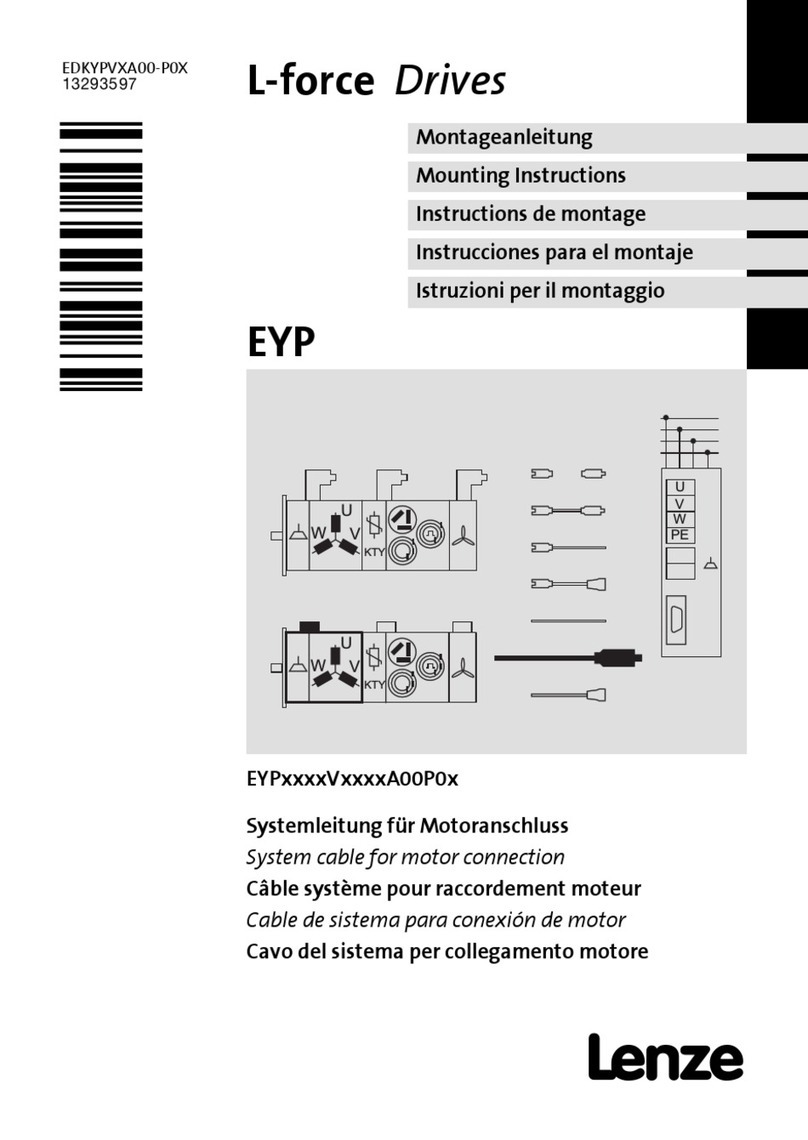 Lenze L-force EYP Series User manual