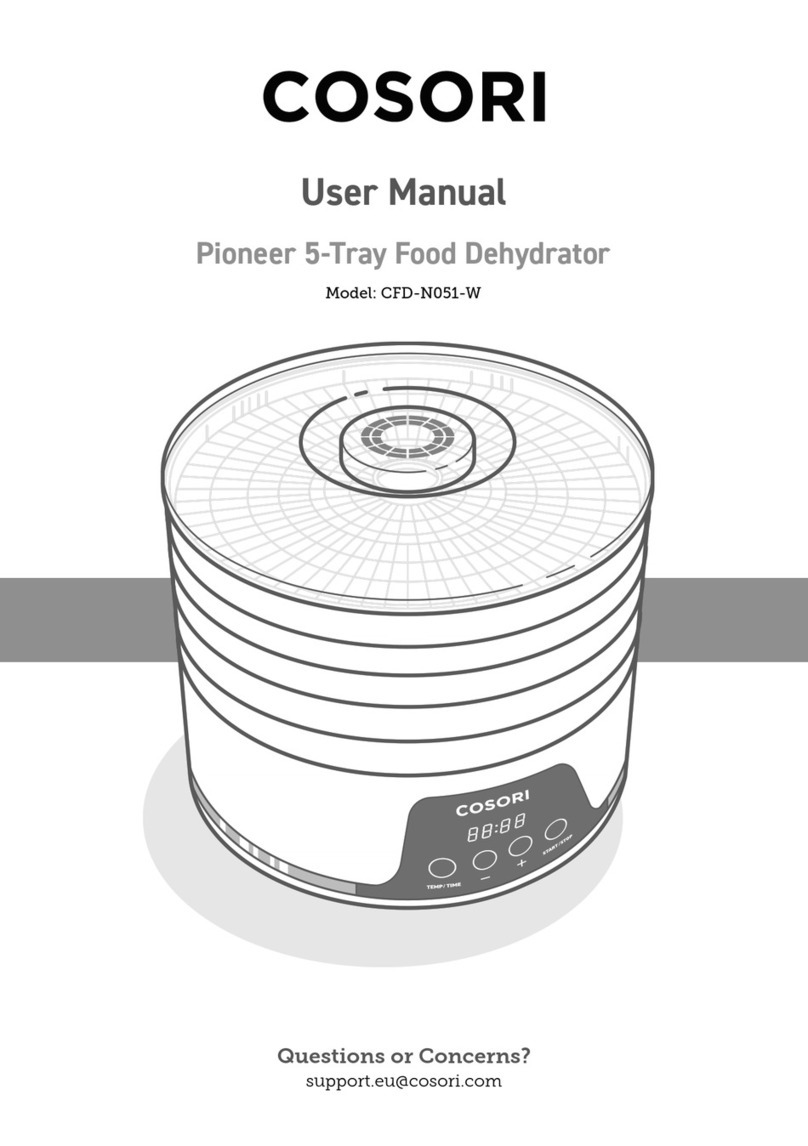 Cosori CFD-N051-W user manual