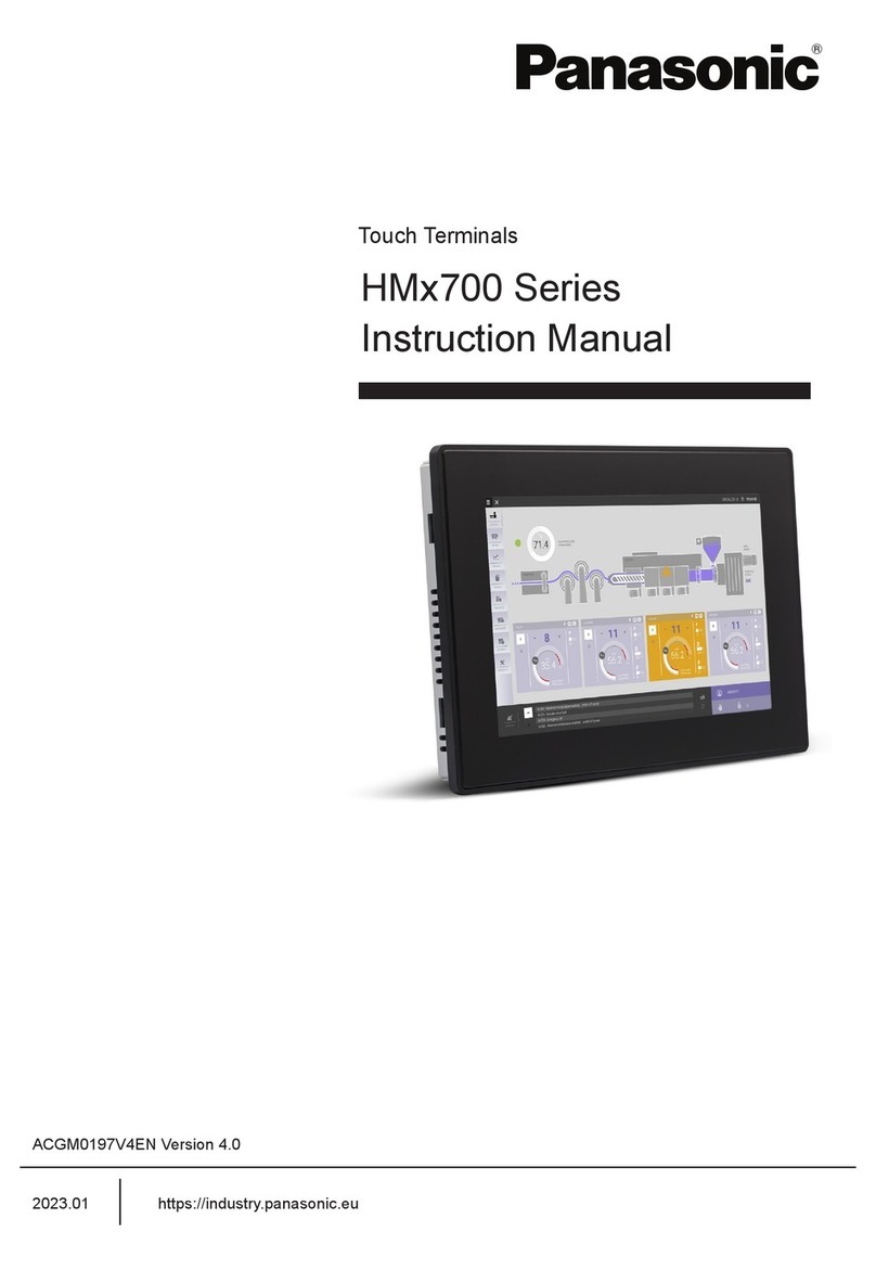 Panasonic HMX700 Series User manual