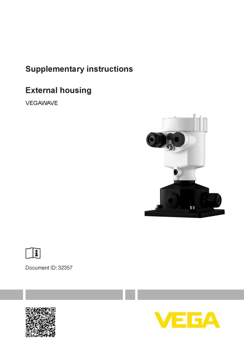 Vega VEGAWAVE Supplementary instructions