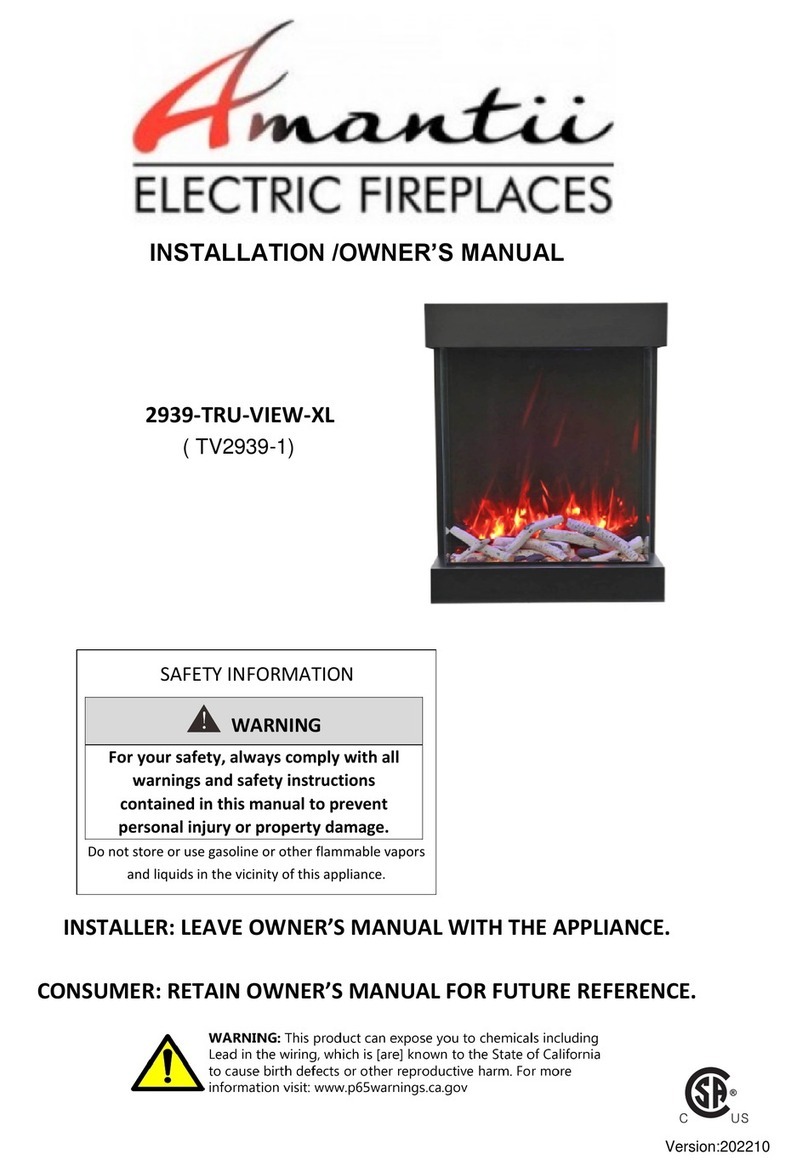 Amantii 2939-TRU-VIEW-XL Installation & owner's manual Amantii 2939-TRU-VIEW-XL Installation & owner's manual