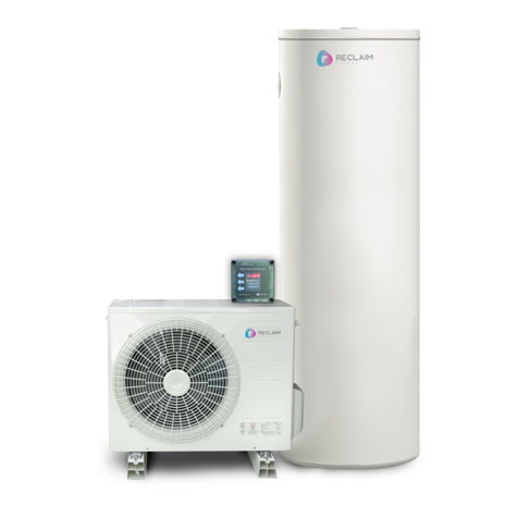 Reclaim REHP-CO2-160GL-V2 Owner's manual