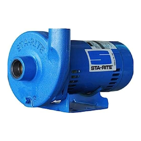 Pentair STA-RITE JHCX SAE Series User manual