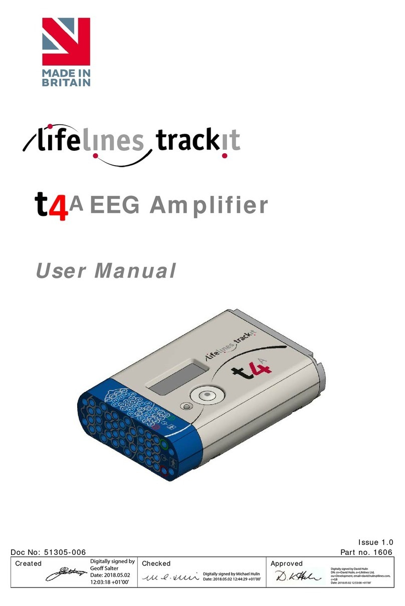 Lifelines trackit T4A User manual