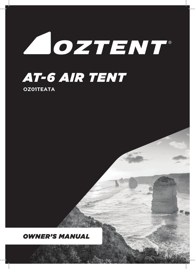 OZTENT AT-6 owner's manual