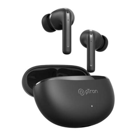 pTron Bassbuds Max product manual