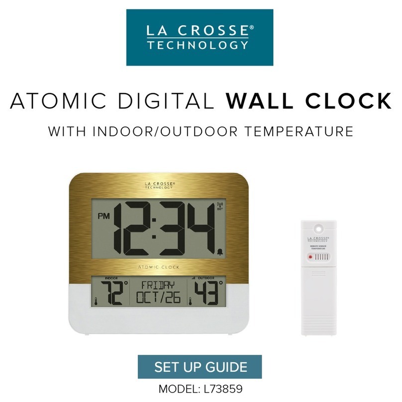 La Crosse Technology L73859 Setup guide