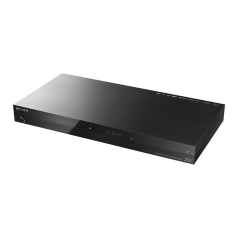 Sony BDP-S7200 User manual