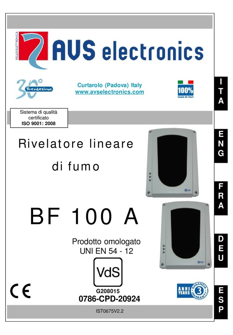 AVS Electronics BF100 A manual