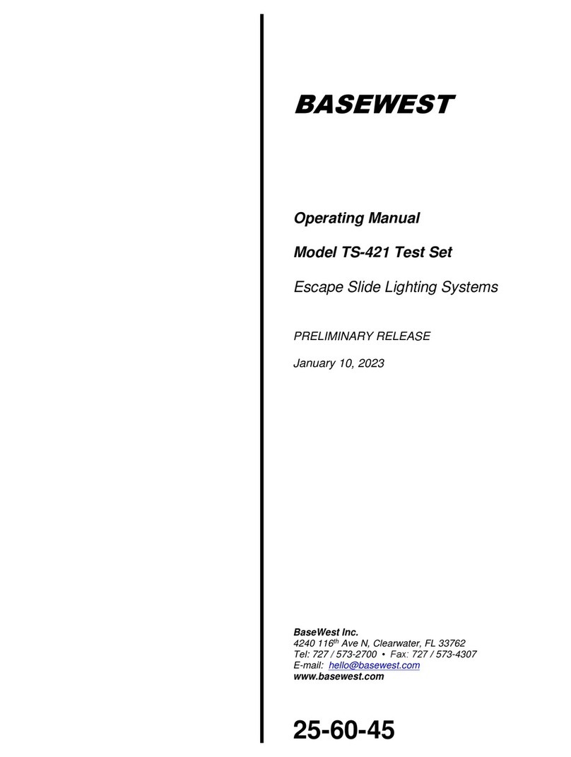 BASEWEST TS-421 operating manual