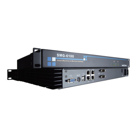 Moxa Technologies SMG-6100 User manual