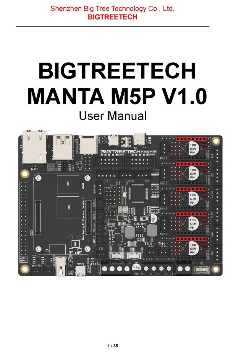 BIG TREE TECH MANTA M5P V1.0 User manual