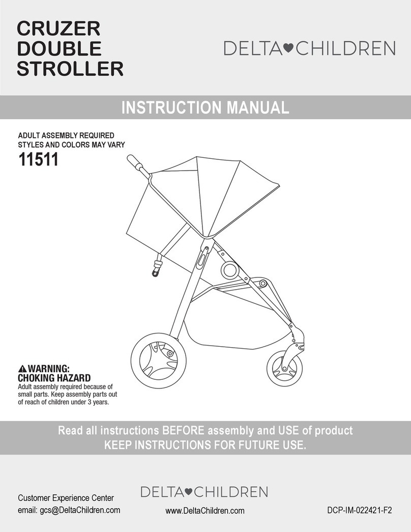 Delta Children CRUZER 11511 User manual