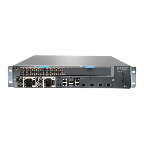 Juniper MX5 Installation instructions Juniper MX5 Installation instructions