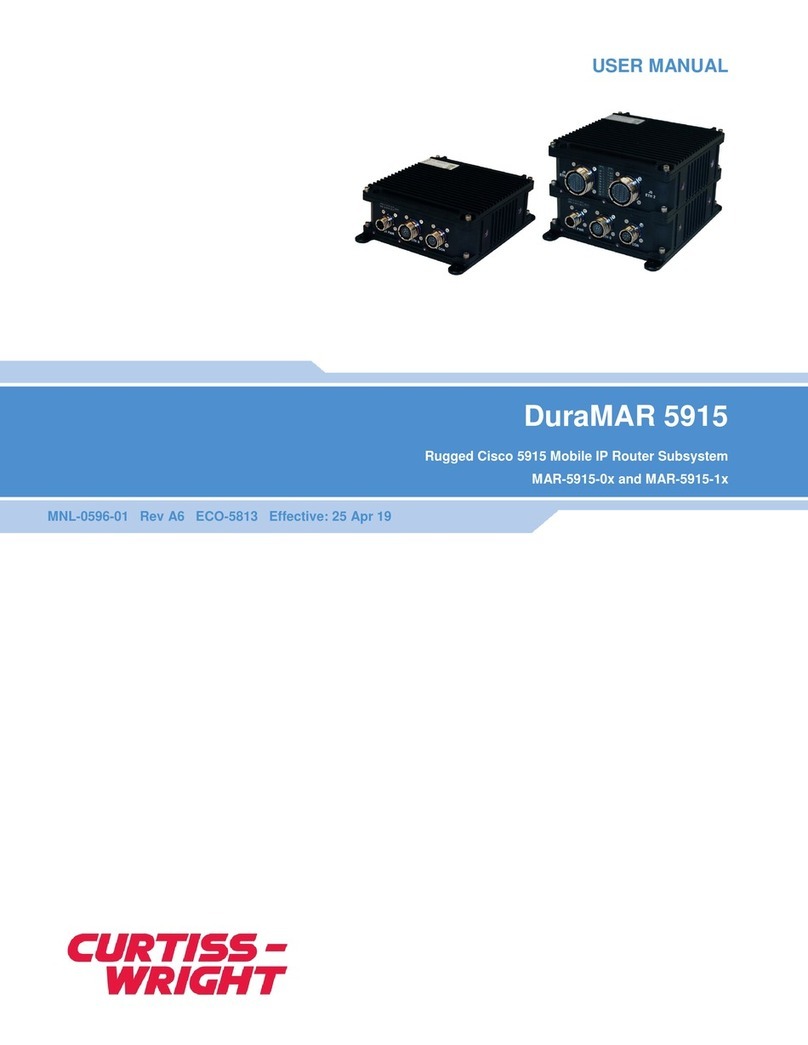 Curtiss-Wright DuraMAR 5915 user manual