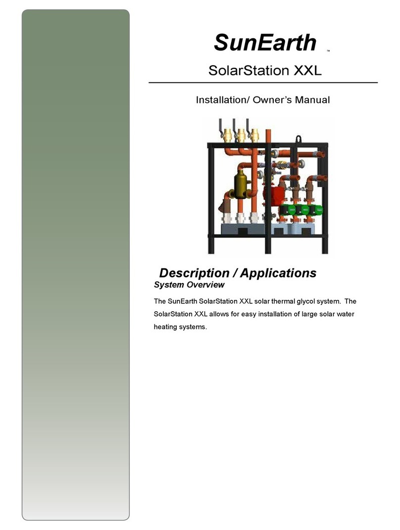 SunEarth SolarStation XXL Installation & owner's manual