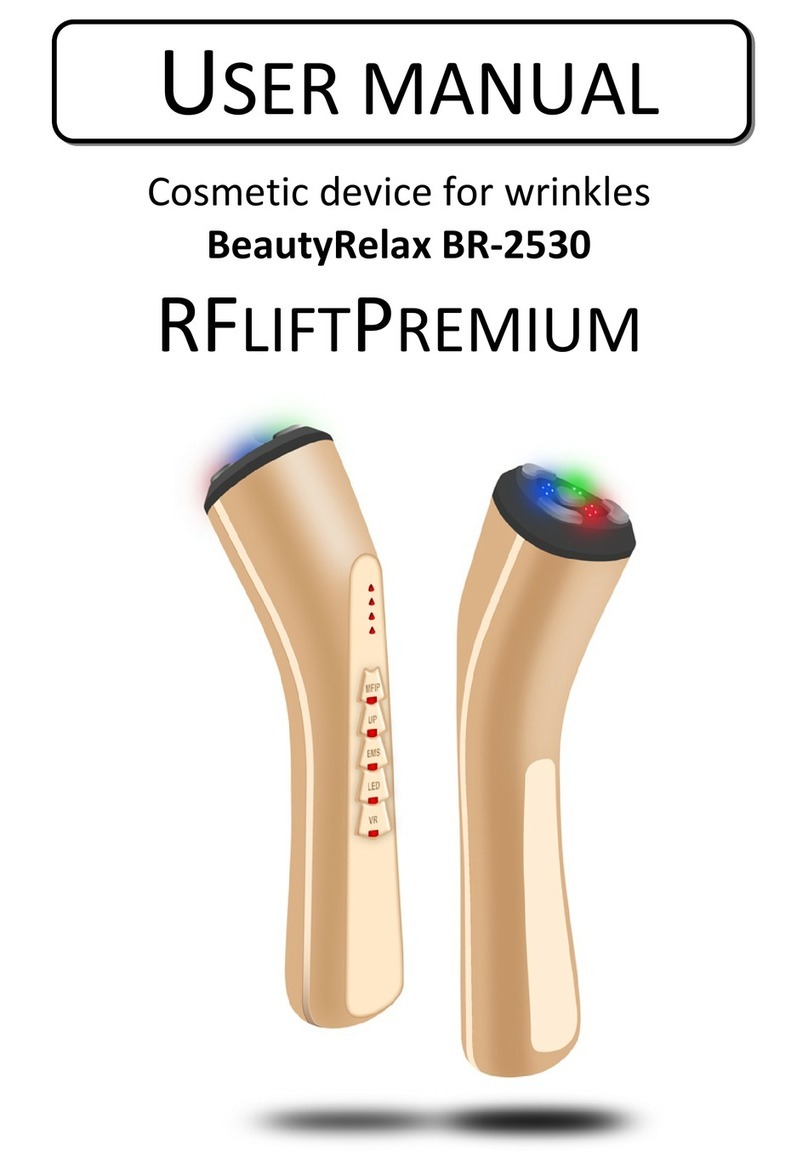 BeautyRelax BR-2530 RFLIFTPREMIUM user manual