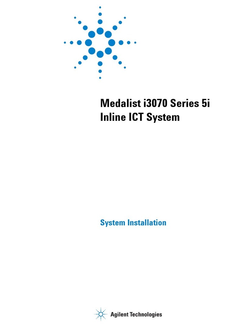 Agilent Technologies Medalist i3070 Series User guide