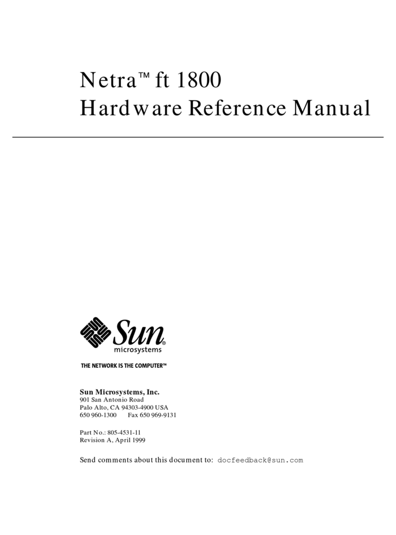 Sun Microsystems Netra ft 1800 Quick user guide