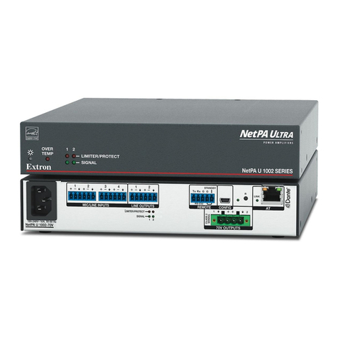 Extron electronics NetPA AT Series User manual