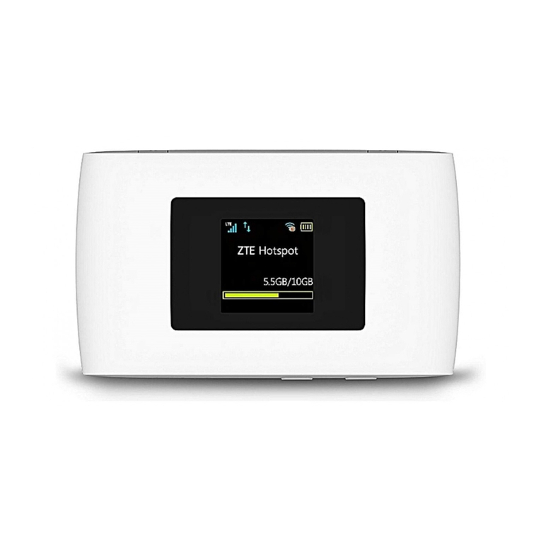Zte MF920U manual