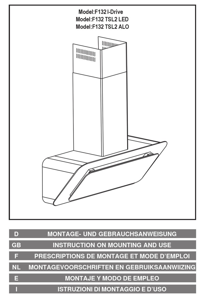 AIRFORCE F132 I-Drive Instruction on mounting and use