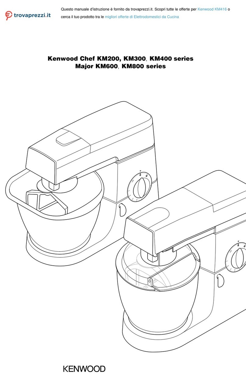 Kenwood Chef KM416 User manual