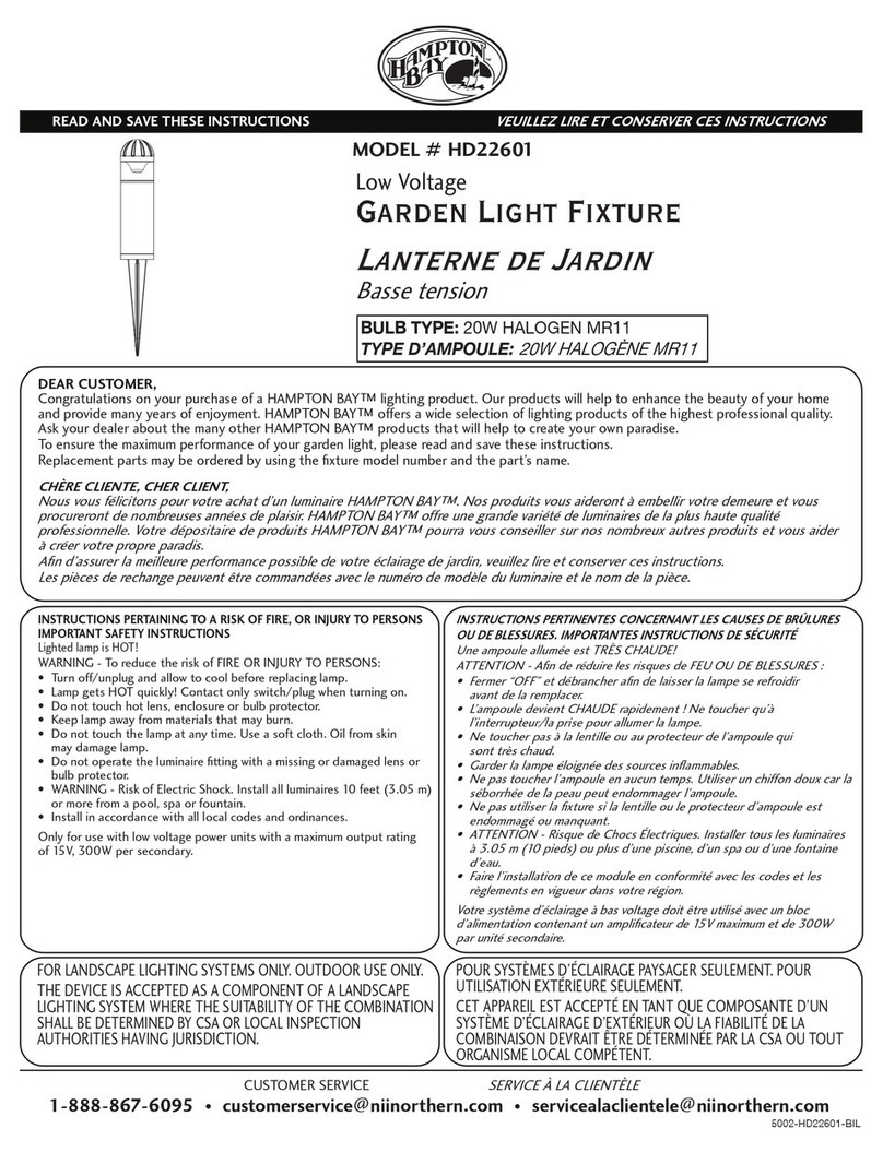 HAMPTON BAY HD22601 manual