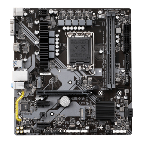 Gigabyte B760M D2HX SI DDR4 User manual