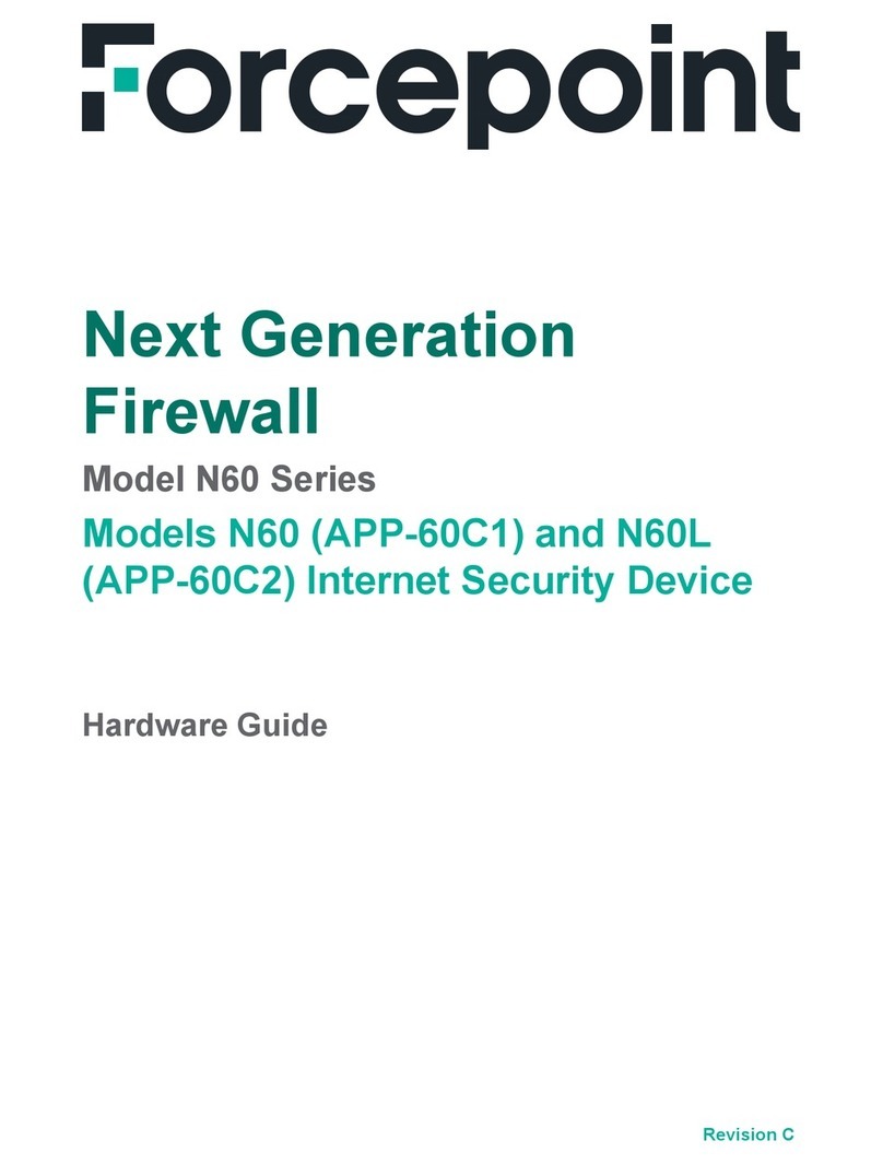 Forcepoint N60 Series Hardware guide