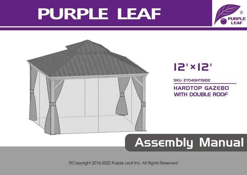 PURPLE LEAF ZY04GHTG1212 Assembly manual