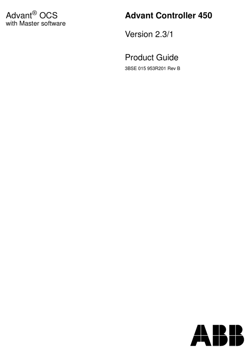 ABB Advant Controller 450 Product guide
