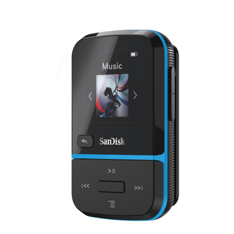 SanDisk Clip Sport Go Manual