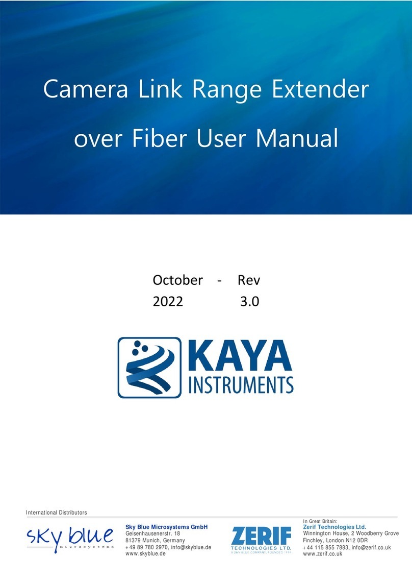 Kaya Instruments KY-CL2F-D/H User manual
