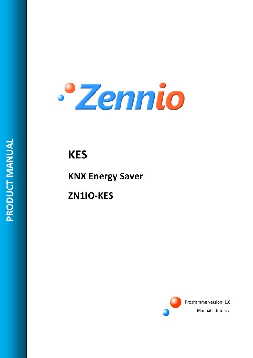 Zennio KES Series product manual