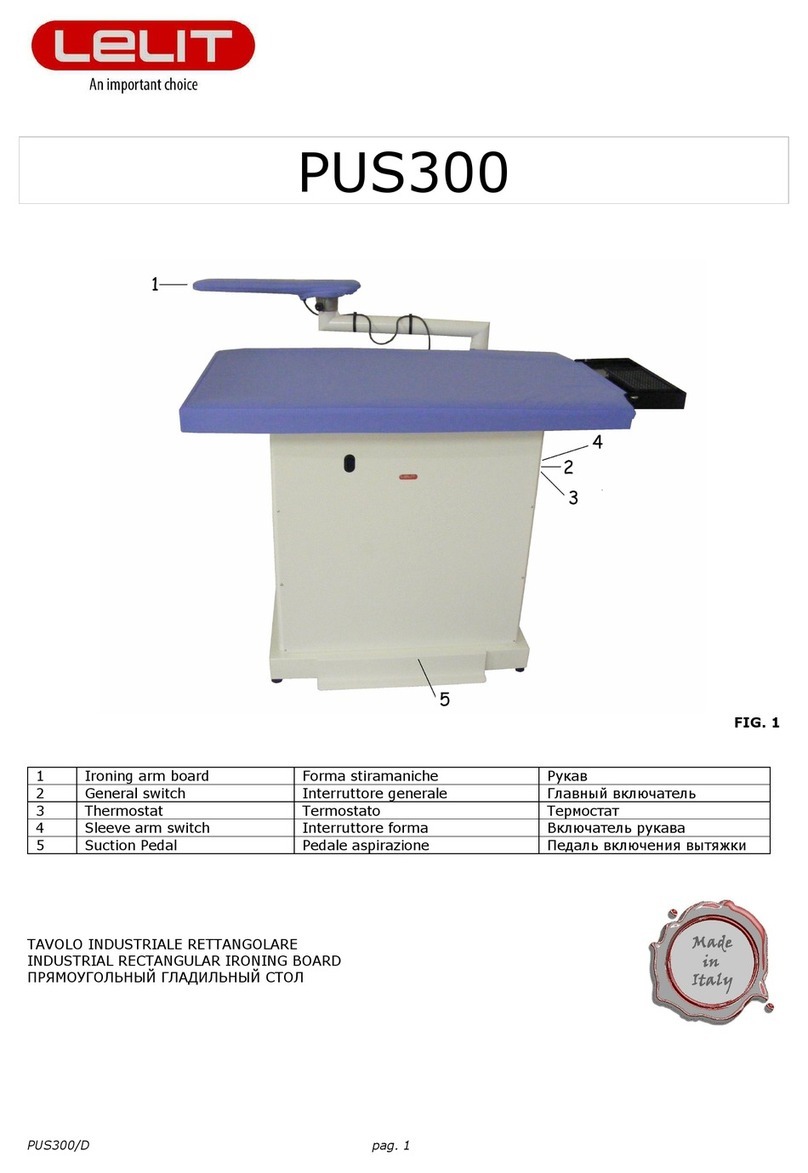Lelit PUS300/D manual