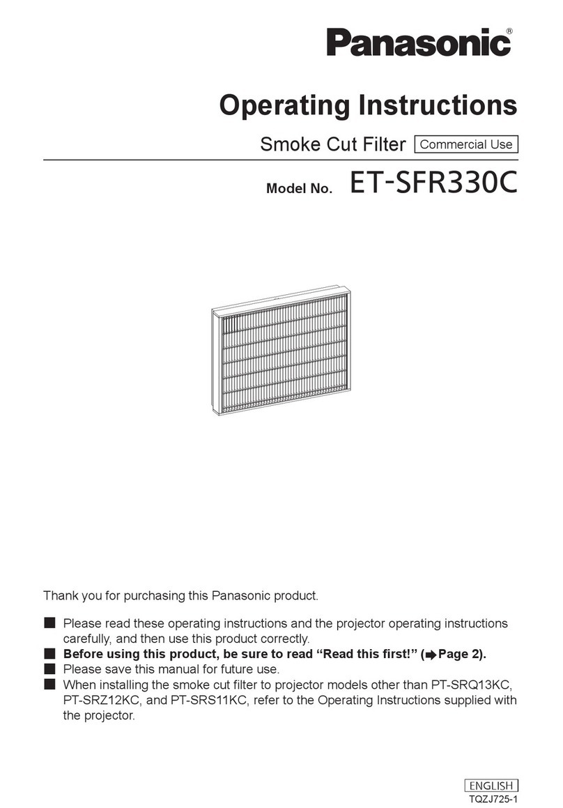 Panasonic ET-SFR330C User manual Panasonic ET-SFR330C User manual